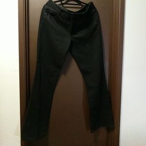 Democracy Black stretch denim pants - never worn!